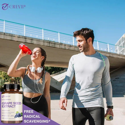 Grape Seed Extract Capsules - Skin Whitening, Wrinkle Reduction, Antioxidant, Anti-aging