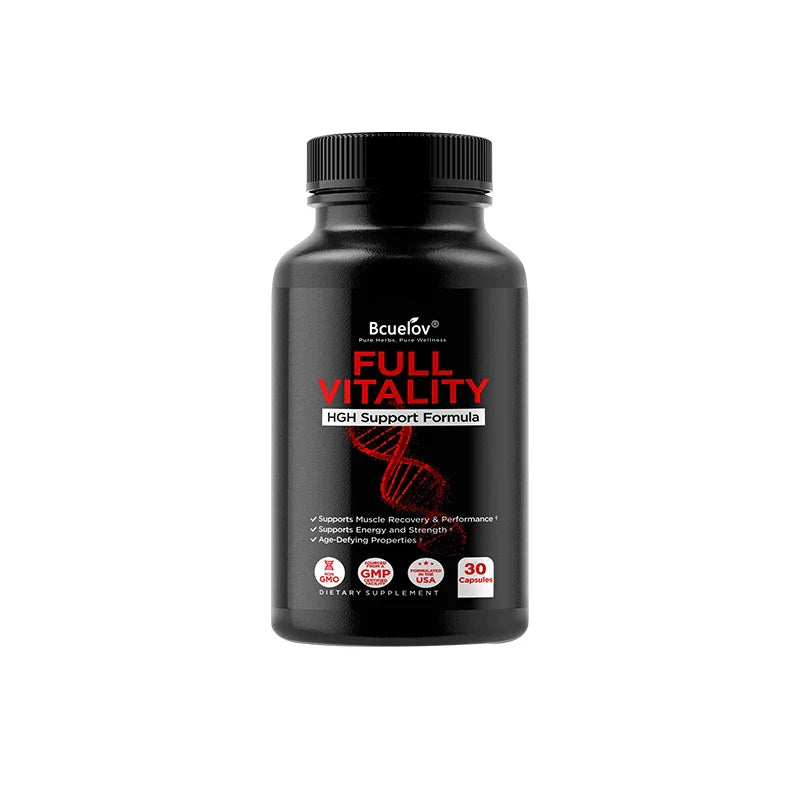 HGH Supplement for Men and Women, Human Growth Hormone Natural Support, Muscle Building, Muscle Growth, Post Workout Recovery