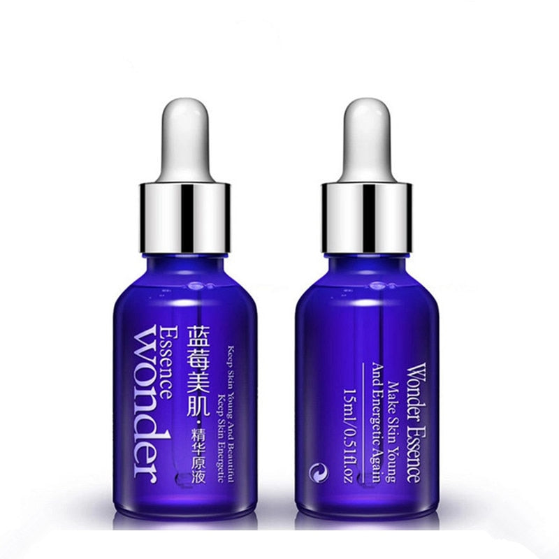 BIOAQUA Brand Skin Care Face Day Cream Blueberry Hyaluronic Acid Liquid Anti Aging Plant Essence Whitening Moisturizing Oil