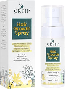 Hair Growth Serum Women: Natural Hair Growth Spray with Batana Oil, Castor Oil, Rosemary Oil, Rice Water, and Biotin - Nurturing Scalp and Effective Hair Thickening for Women and Men 2 FL OZ in Pakistan