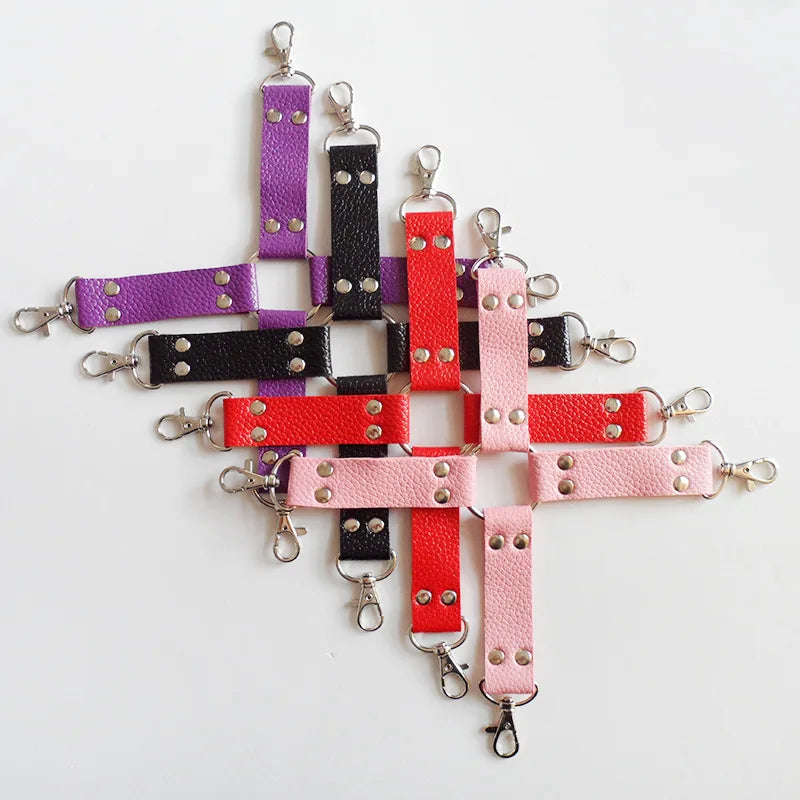 Handcuffs Cross buckle For Restraints Bondage Bracelet BDSM Woman Erotic Adult Game For Couples Exotic Accessorie shop