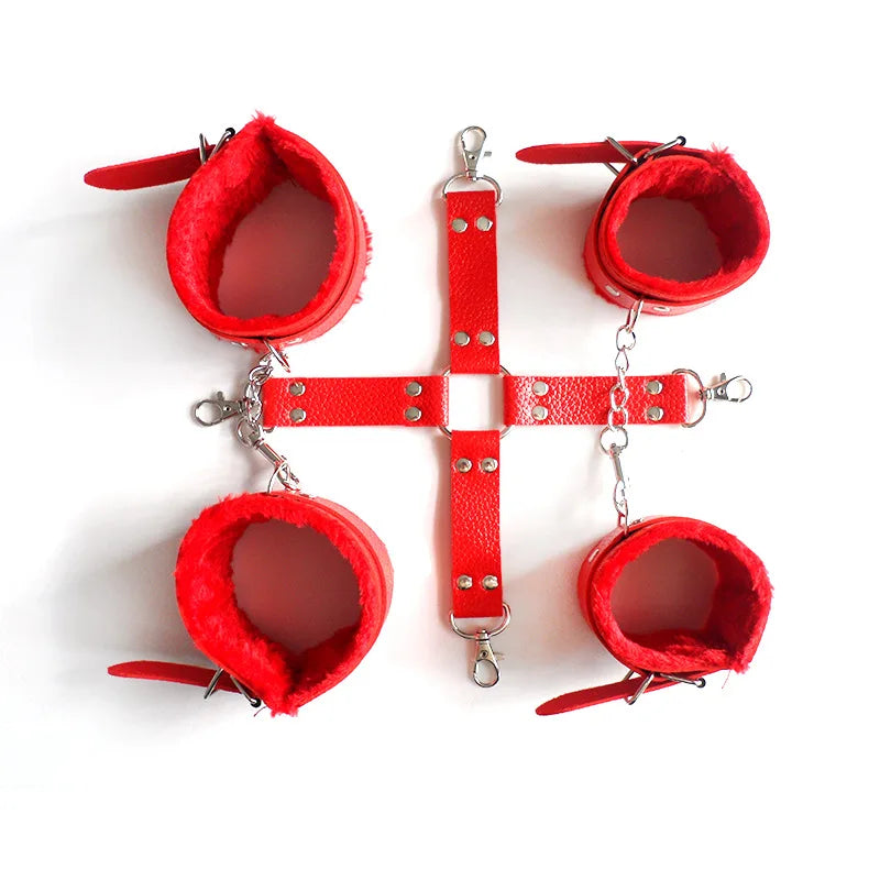 Handcuffs Cross buckle For Restraints Bondage Bracelet BDSM Woman Erotic Adult Game For Couples Exotic Accessorie shop