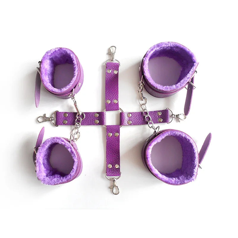 Handcuffs Cross buckle For Restraints Bondage Bracelet BDSM Woman Erotic Adult Game For Couples Exotic Accessorie shop