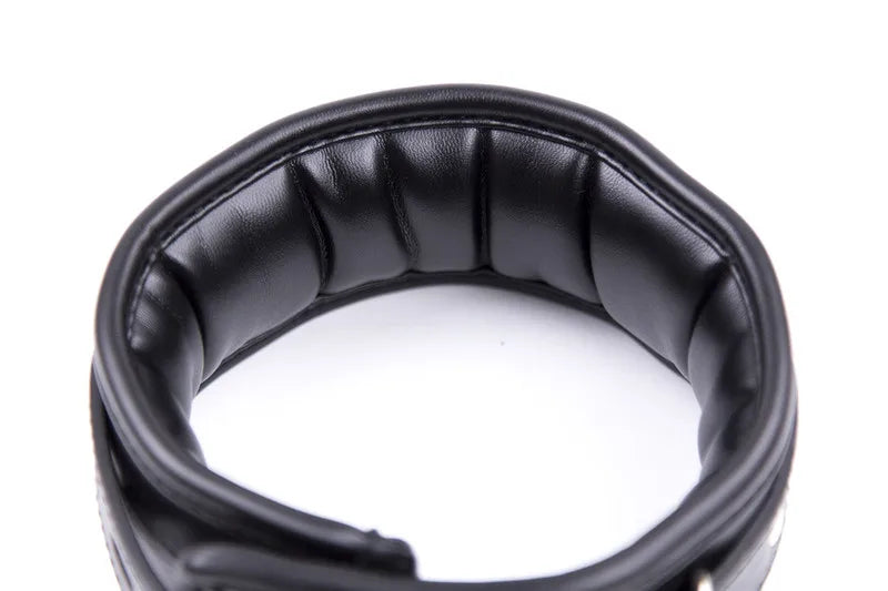 Handcuffs Neck Collars, Soft Padded Hand Cuffs Ankle Cuffs, BDSM Cosplay Costumes Bondage Adults