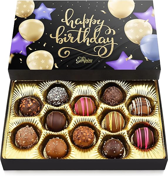 Happy Birthday Chocolates - 12 Assorted Milk in Pakistan