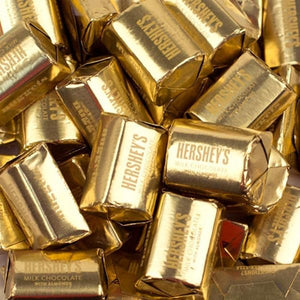 Hershey Chocolate Nuggets, 2 Lbs., Milk Chocolate with Almonds, Bulk, Foil Wrapped, Perfect for Weddings, Anniversaries, Showers, Events, Holidays, Candy Bowls and Buffets, Gifts & More! (Milk Chocolate With Almonds) in Pakistan