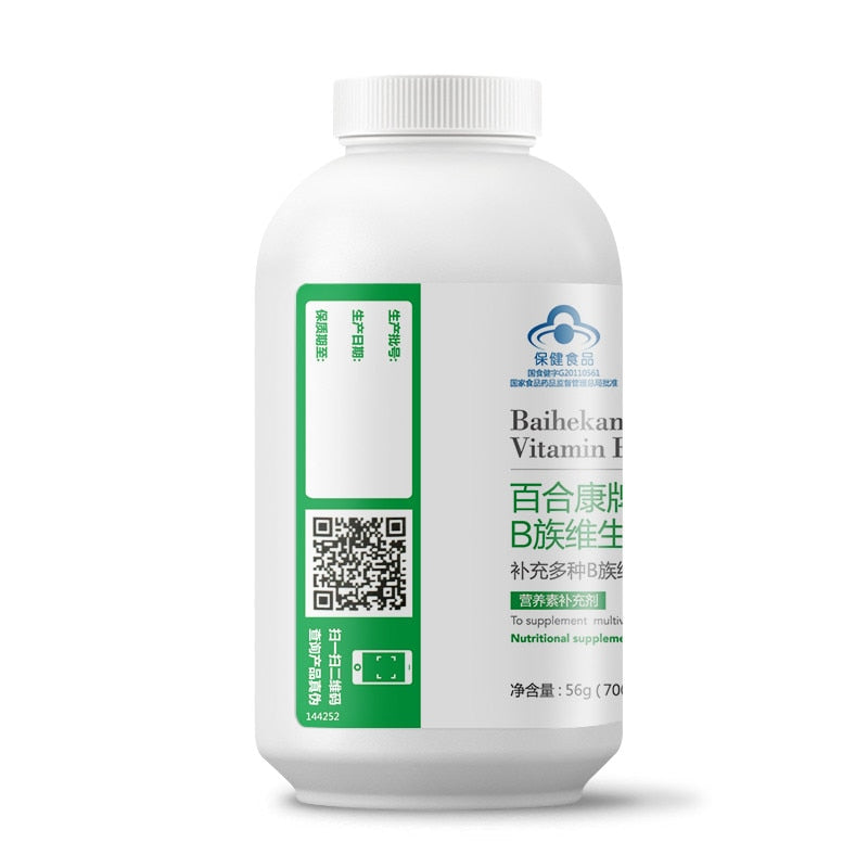 Brand Vitamin B tablet to supplement multivitamin B 700 mg * 80 pcs