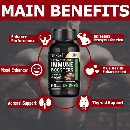 Immune Booster Zinc Supplement, Supports Reproductive Health Natural Energizer