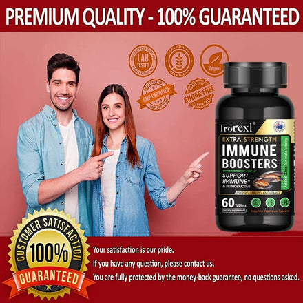 Immune Booster Zinc Supplement, Supports Reproductive Health Natural Energizer