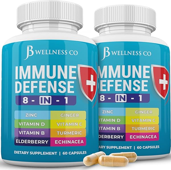 Immune Support 8 in 1 Capsules - Zinc Supplem in Pakistan