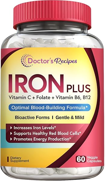 Iron Supplement, with Vitamin C, B6, Folate & in Pakistan