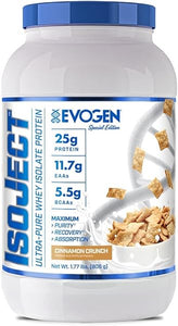 Isoject Protein Powder | Premium Whey Isolate Loaded with BCAA, EAA, Ignitor Enzymes, Recovery, Shakes, Smoothies (Cinnamon Crunch) in Pakistan