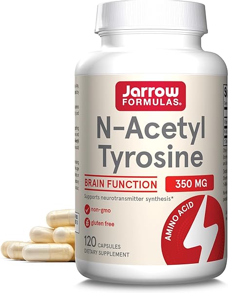 Jarrow Formulas N-Acetyl Tyrosine 350 mg, Brain Support Supplement, Dietary Supplement, Contains Vitamin B6 for Amino Acid Metabolism, 120 Capsules, 120 Day Supply in Pakistan in Pakistan Jarrow Formulas N-Acetyl Tyrosine 350 mg, Brain Support Supplement, Dietary Supplement, Contains Vitamin B6 for Amino Acid Metabolism, 120 Capsules, 120 Day Supply in Pakistan in Pakistan