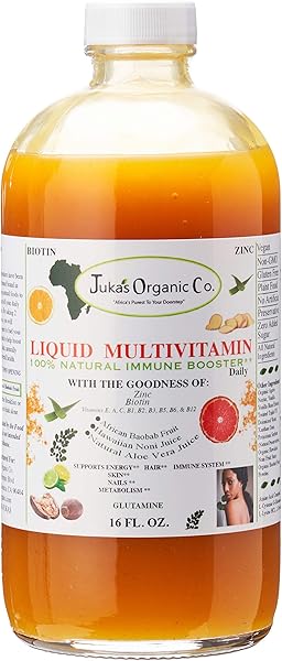 Juka's Organic Co. Liquid Multivitamin for SK in Pakistan