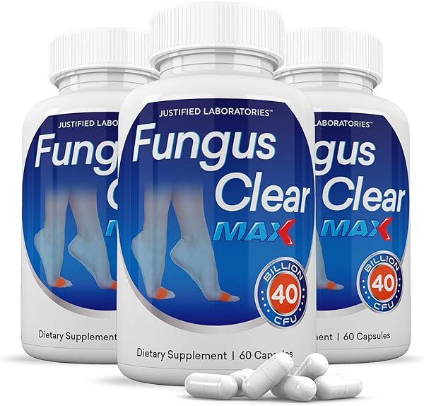 Justified Laboratories (3 Pack) Fungus Clear Max Pills 40 Billion CFU Probiotic 180 Capsules in Pakistan in Pakistan Justified Laboratories (3 Pack) Fungus Clear Max Pills 40 Billion CFU Probiotic 180 Capsules in Pakistan in Pakistan