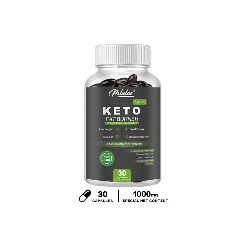 Keto Capsules - Weight Management Supplement, Boosts Metabolism, Supports Energy and Focus