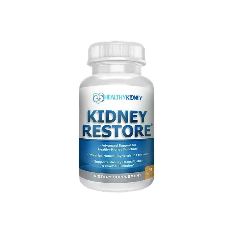 Kidney Cleanse and Health Supplement, Normal Kidney Function & Restoration, Detoxification, Kidney Health Vitamins 120 Capsules