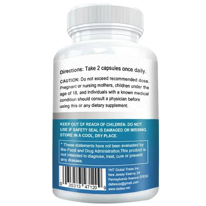 L-Glutathione Capsules Powerful Antioxidant Anti-Aging Whitening Reduce Wrinkles Beauty Care Skin, Hair & Nail Health Support