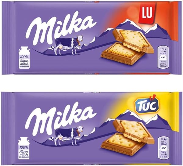 LU Biscuits & Milka TUC Crackers - Bundle 87g in Pakistan