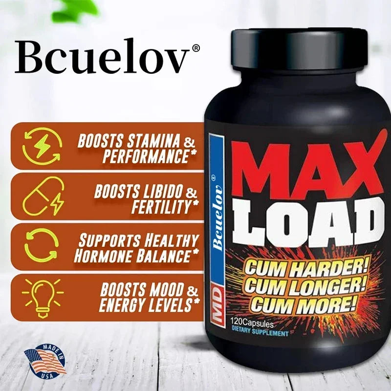 Lean Muscle Growth and Premium Mass, Replenishes Endurance, Energy and Vitality-Men's Energy Supplement
