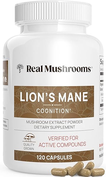 Lions Mane Mushroom Cognition Capsules (120 C in Pakistan