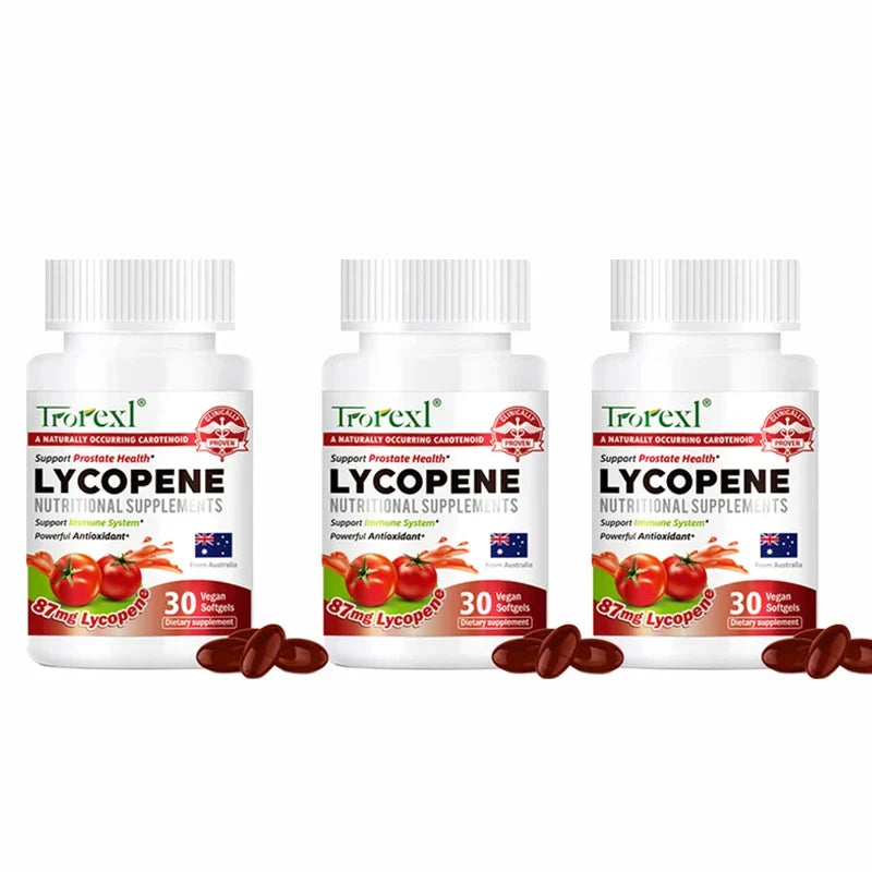 Lycopene Capsule for Men Prostate, Prostate and Heart Health Support Enhance Immunity, Urinary Tract Health, Prostatitis
