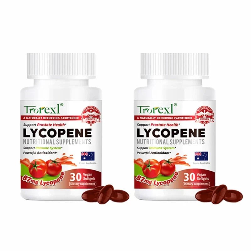 Lycopene Capsule for Men Prostate, Prostate and Heart Health Support Enhance Immunity, Urinary Tract Health, Prostatitis