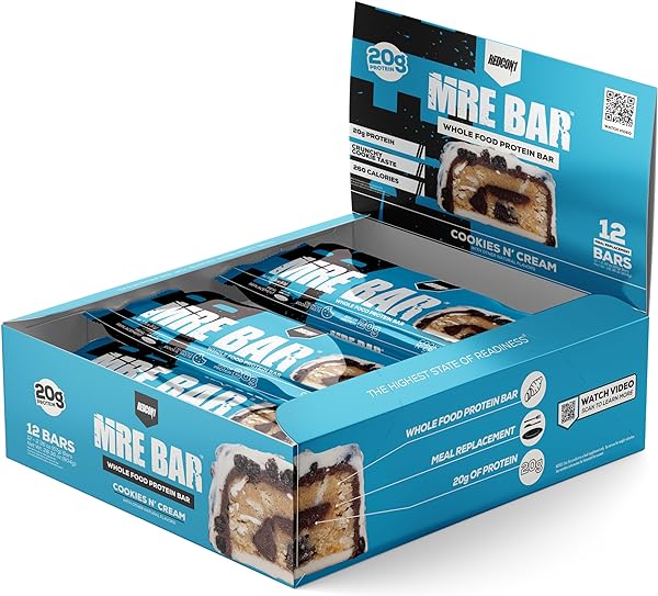 MRE Protein Bar, Cookies N' Cream - Contains in Pakistan