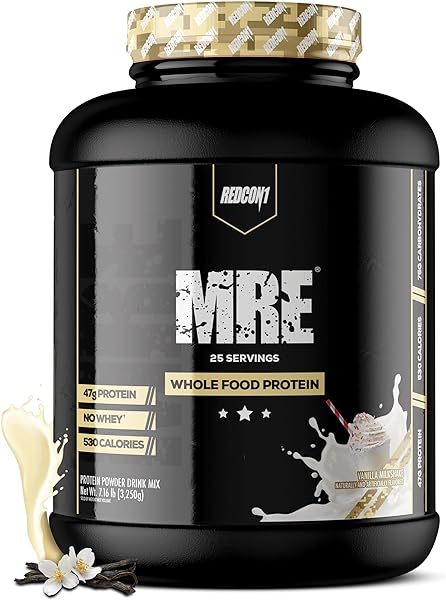 MRE Protein Powder, Vanilla Milkshake - Meal in Pakistan