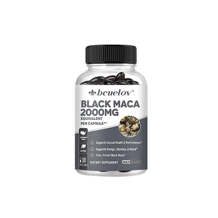 Maca Extract Capsules, Supplement for Men and Women, Enhance Energy, Improve Erection, Vegetarian Capsules