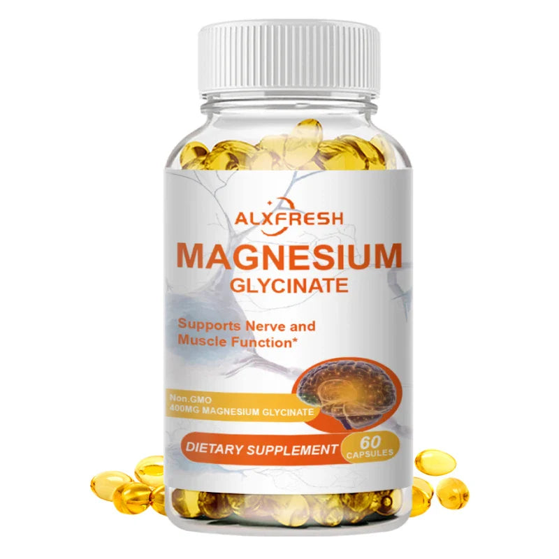 Magnesium Supplementation Promotes Improve Sleep Quality Cardiovascular Nerves Function Muscles Recovery Heart Health Mood