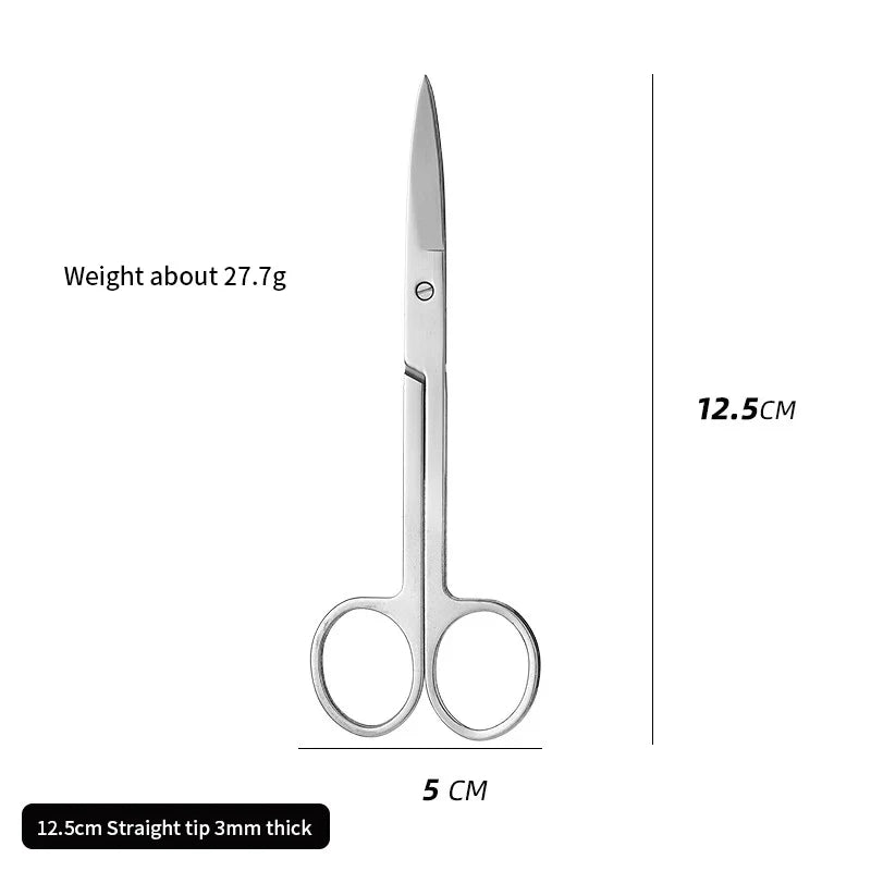 Medical Surgical Scissors Steel Small Nail Tools Eyebrow Nose Hair Cut Manicure Makeup Professional Beauty Accessories