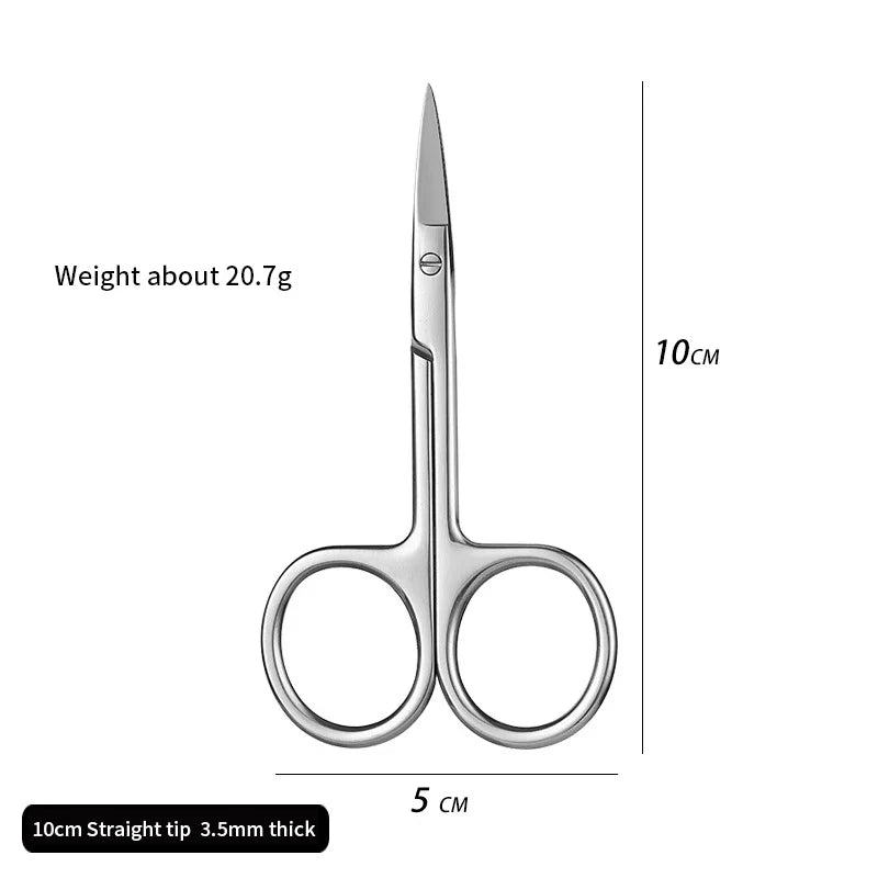 Medical Surgical Scissors Steel Small Nail Tools Eyebrow Nose Hair Cut Manicure Makeup Professional Beauty Accessories