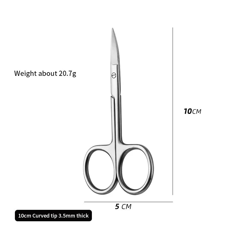 Medical Surgical Scissors Steel Small Nail Tools Eyebrow Nose Hair Cut Manicure Makeup Professional Beauty Accessories