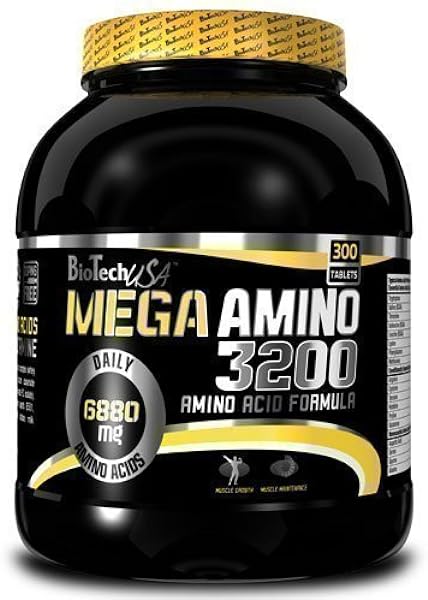 Mega Amino 3200 - 100 tablets - Biotech by Bi in Pakistan