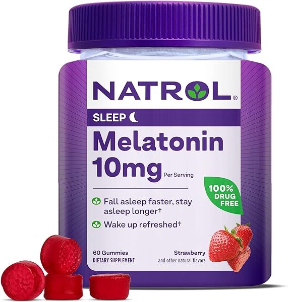 Melatonin 10mg, Dietary Supplement for Restful Sleep, Sleep Gummies for Adults, 60 Strawberry-Flavored Gummies, 30 Day Supply in Pakistan in Pakistan Melatonin 10mg, Dietary Supplement for Restful Sleep, Sleep Gummies for Adults, 60 Strawberry-Flavored Gummies, 30 Day Supply in Pakistan in Pakistan