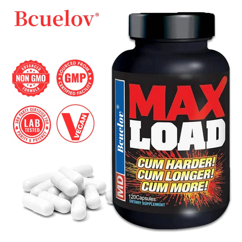 Men's Energy - 120 Capsules - Daily Energy Supplement, Supports Muscle Mass, Non-GMO, Gluten Free