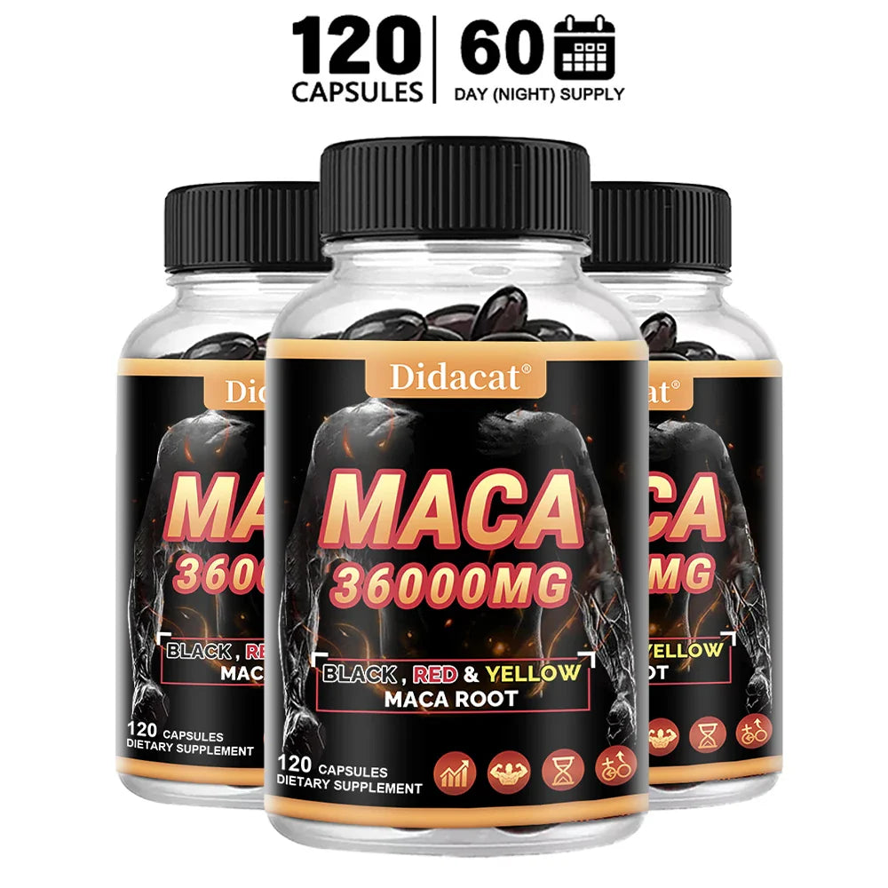 Men's Energy, Endurance and Vitality Booster, Builds Muscle, Strength and Drive