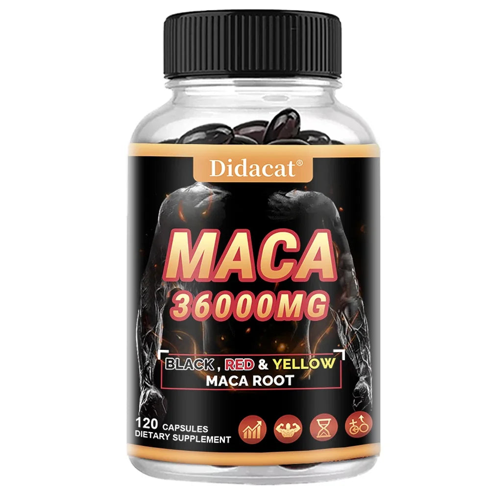 Men's Energy, Endurance and Vitality Booster, Builds Muscle, Strength and Drive