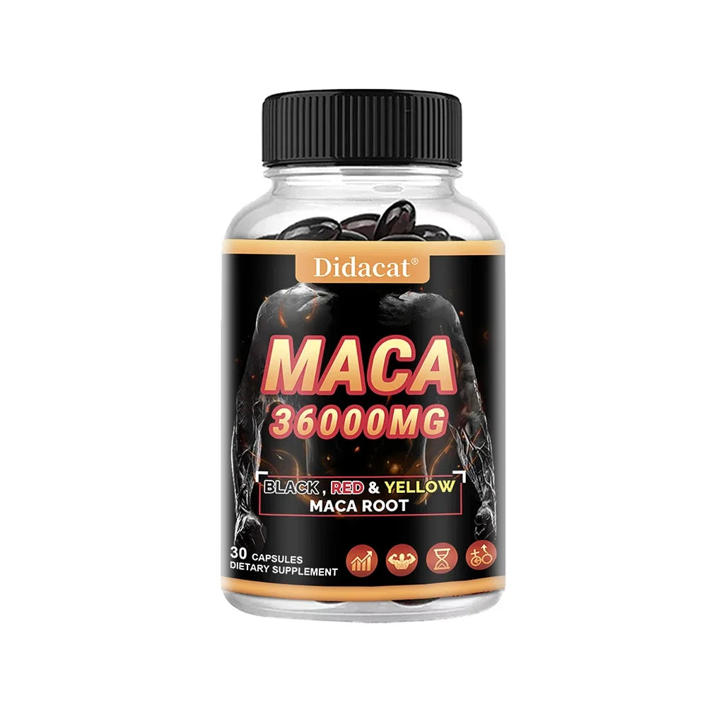 Men's Energy, Endurance and Vitality Booster, Builds Muscle, Strength and Drive