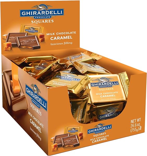 Milk & Caramel Chocolate Squares, 0.53 Ounce, in Pakistan