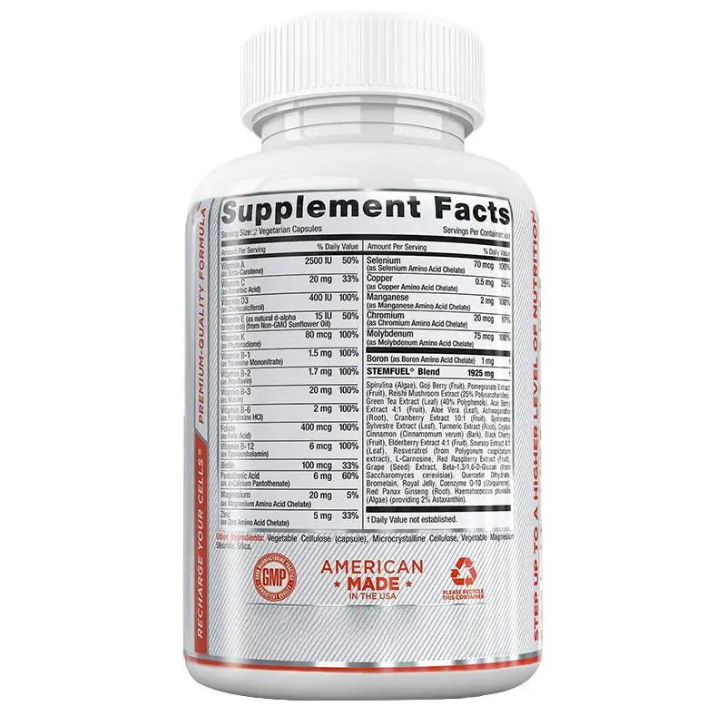 Mineral Antioxidants - Supports the immune system, anti-aging and promotes healthy regeneration and function of stem cells