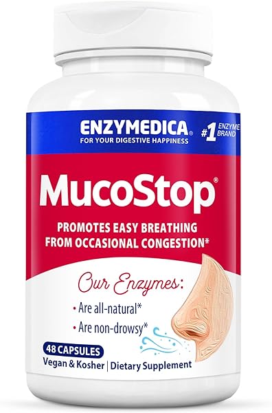 MucoStop, Natural Enzyme Supplement, Relieves in Pakistan