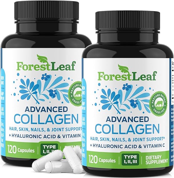 Multi Collagen Pills with Hyaluronic Acid + Vitamin C | Hydrolyzed Collagen Supplements for Women or Men | Multi Collagen Capsules Peptides for Skin, Wrinkles, 240 in Pakistan in Pakistan Multi Collagen Pills with Hyaluronic Acid + Vitamin C | Hydrolyzed Collagen Supplements for Women or Men | Multi Collagen Capsules Peptides for Skin, Wrinkles, 240 in Pakistan in Pakistan