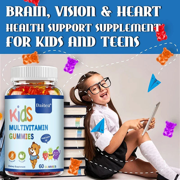 Multivitamin Gummies - Children's heart and brain health, supports bone, teeth, heart health, metabolism in Pakistan Multivitamin Gummies - Children's heart and brain health, supports bone, teeth, heart health, metabolism in Pakistan