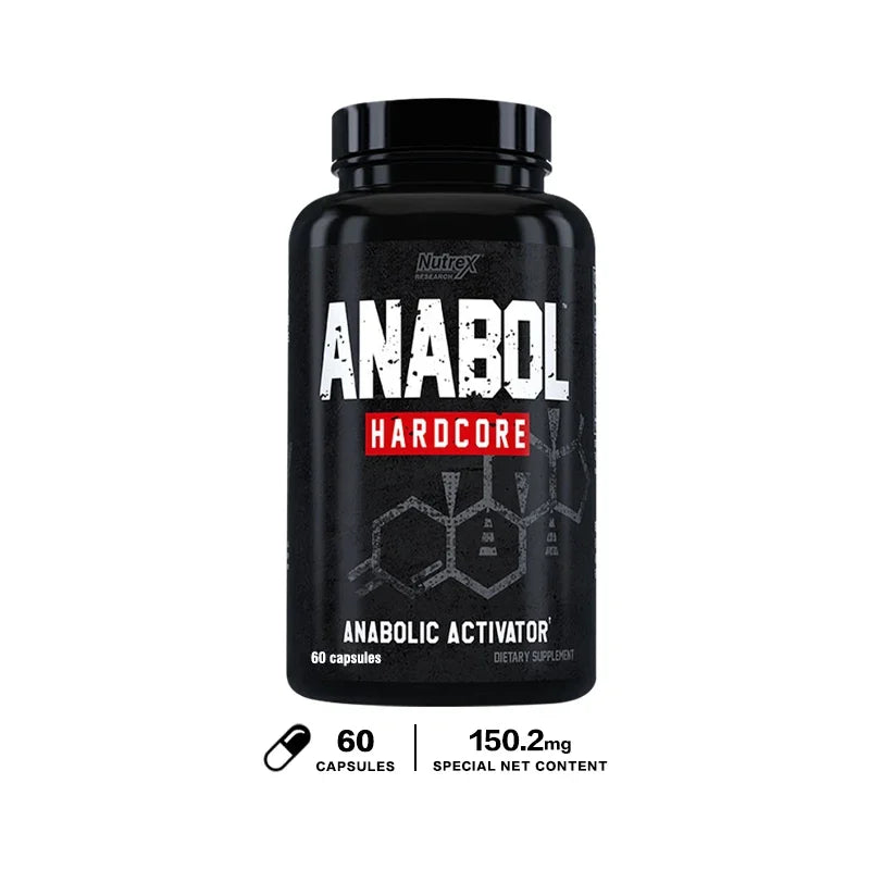 Muscle Supplement for Men, Dietary Capsules, Non-GMO
