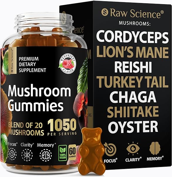 Mushroom Complex Gummies with Lion's Mane, No in Pakistan