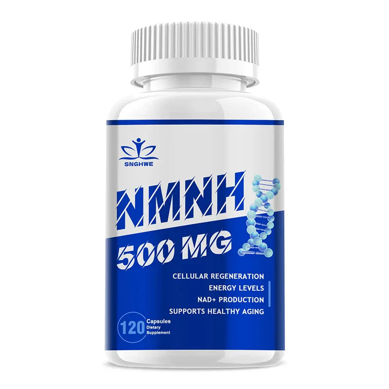 NMNH Supplements - Improve NAD Levels - Reduces Wrinkles,Skin Health -Energy,Immunity,Focus Support - NMN Capsules Alternatives