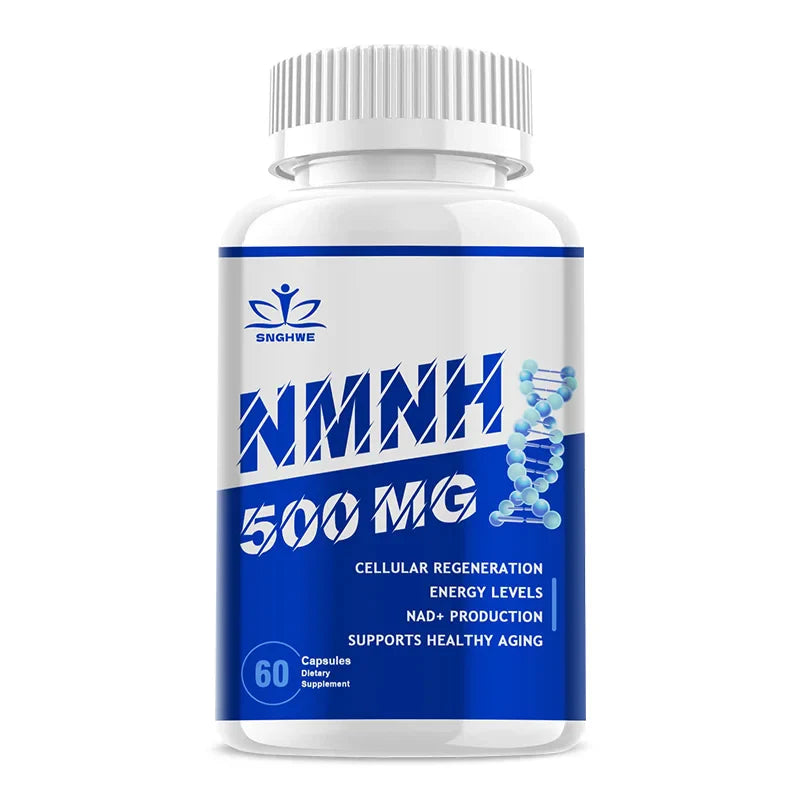 NMNH Supplements - Improve NAD Levels - Reduces Wrinkles,Skin Health -Energy,Immunity,Focus Support - NMN Capsules Alternatives
