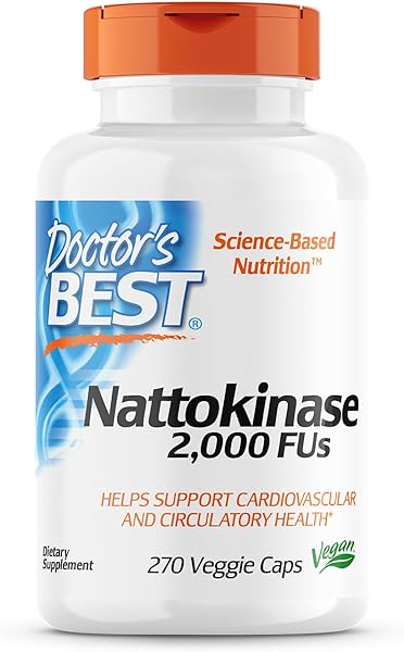 Nattokinase, Non-GMO, Vegan, Gluten Free, 270 in Pakistan